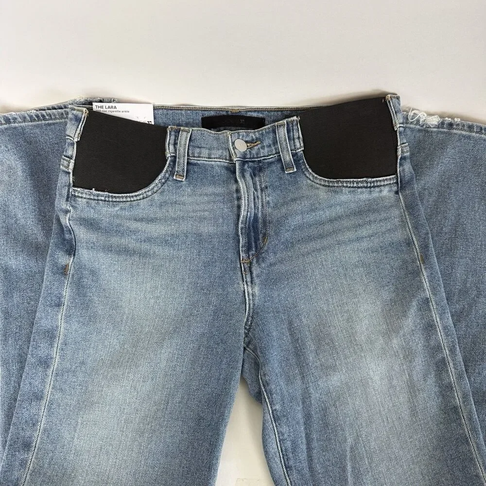 Joes Jeans Womens 27 The Lara Maternity Mid Rise Cigarette Ankle Ethos Wash NWT